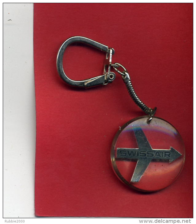 PORTE CLEFS SWISSAIR COMPAGNIE AERIENNE SUISSE HELVETIE - Werbung