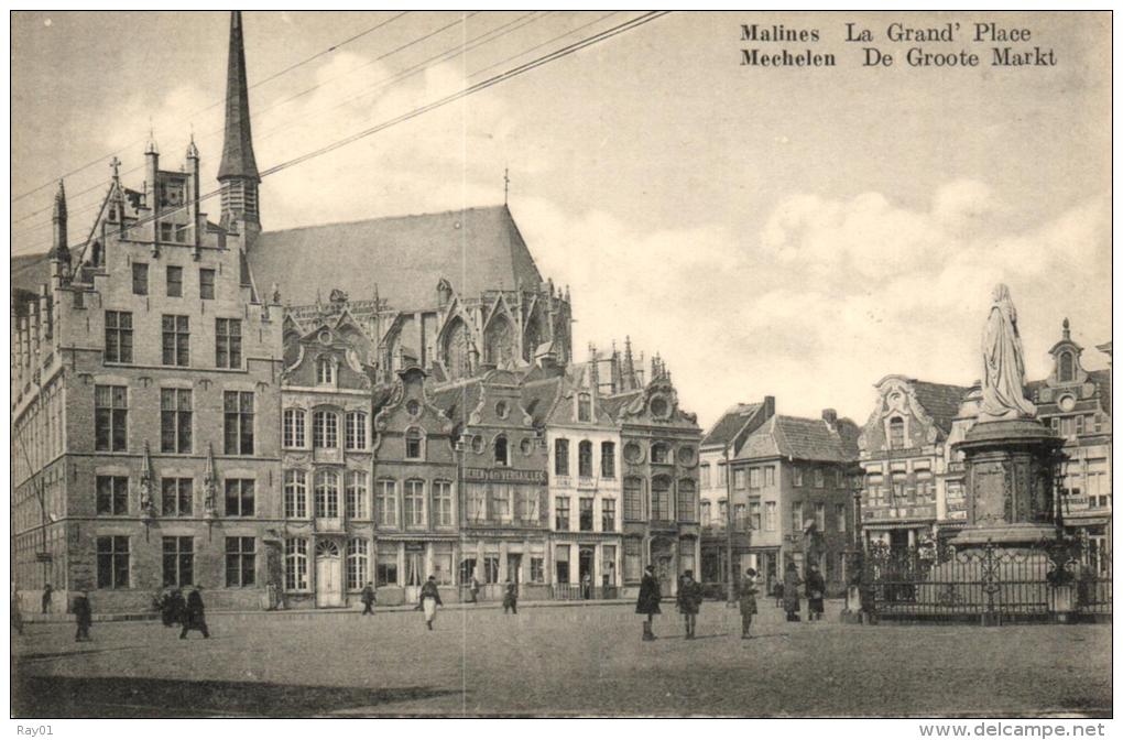 BELGIQUE - ANVERS  - MECHELEN - MALINES - Grand' Place - De Groote Markt. - Malines