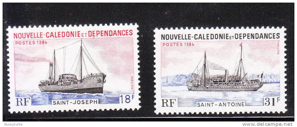 New Caledonia 1984 Steamers Ship Harbor MNH - Neufs