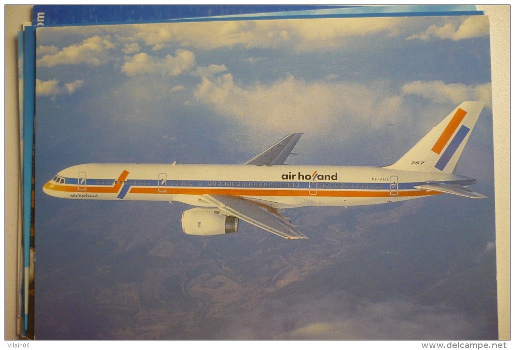 AIRLINE ISSUE / CARTE COMPAGNIE      AIR HOLLAND   B 757 200 - 1946-....: Moderne