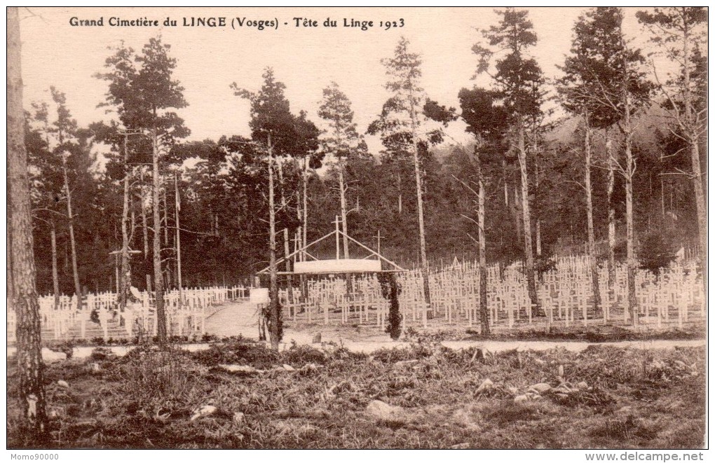 Grand Cimetière Du LINGE - Tête Du Linge 1923 - Vincey