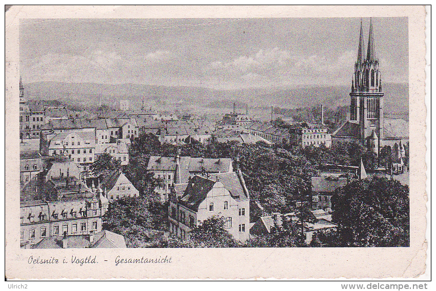 AK Oelsnitz I. Vogtland - Gesamtansicht - 1942 (5963) - Oelsnitz I. Vogtl.