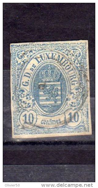 Luxembourg (1859)  - "Armoiries" Oblitéré - 1859-1880 Armoiries