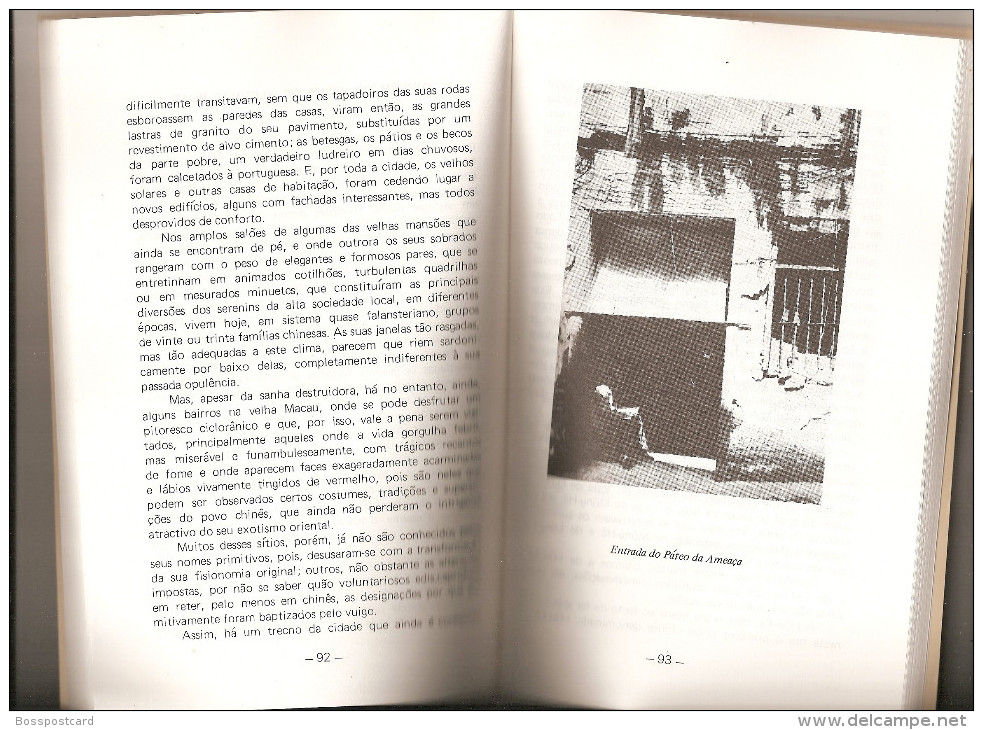 Macau Factos E Lendas - Luis Gonzaga Gomes. China. Macao. - Culture