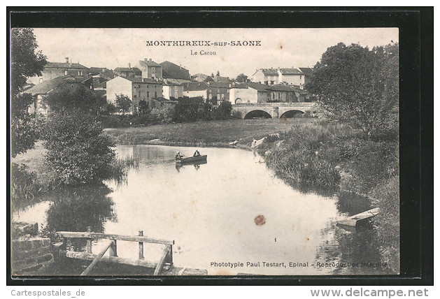 CPA Monthureux-sur-Saone, Le Caron - Monthureux Sur Saone