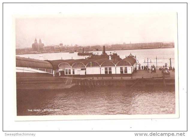 RP Postcard Of The Ferry Birkenhead PADDLESTEAMER PADDLE STEAMER SHIP - Autres & Non Classés