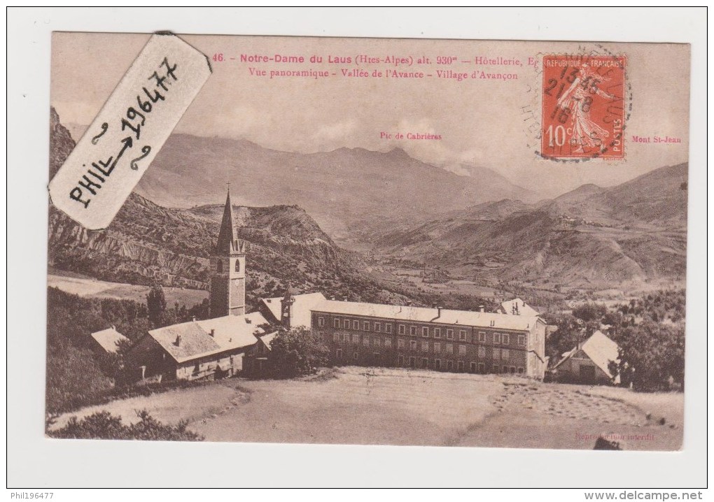 05 Notre-Dame Du Laus - Cpa / Vue Panoramique. - Autres & Non Classés