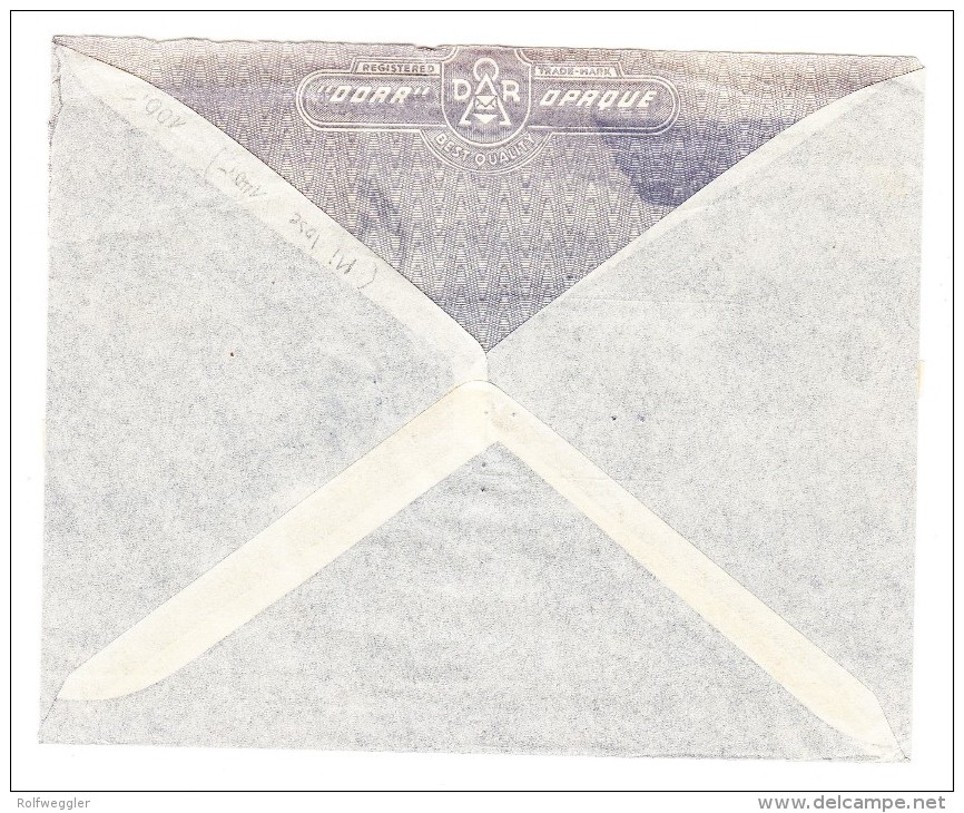 Brief Von Haifa Mit Mi.# 2 X 24 U. 19 Nach Zürich - Lettres & Documents