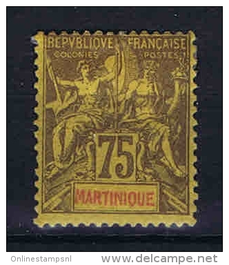 Martinique: 1892 Yv 42 MH/* - Ungebraucht