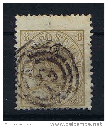 Denmark: 1864, Mi Nr 14 A, Yv. 14  Used With Watermark 1 - Oblitérés