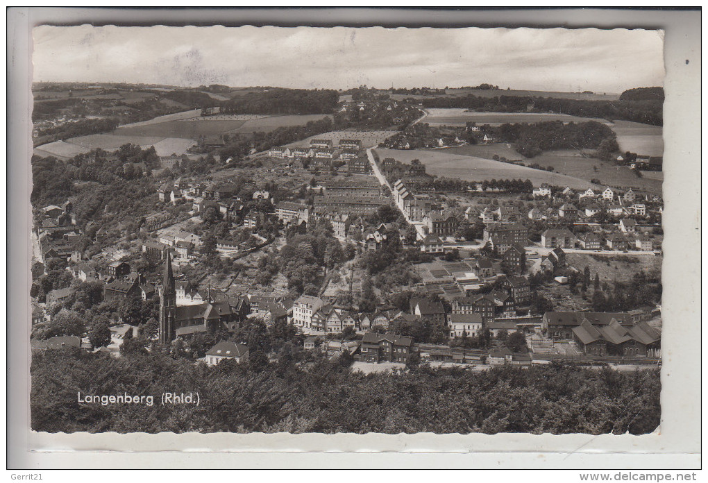 5620 VELBERT - LANGENBERG,  Panorama, 1964 - Velbert