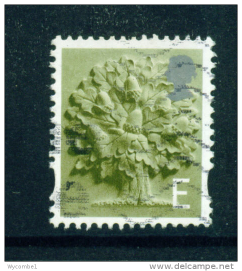 GREAT BRITAIN (ENGLAND)  -  2003+  Oak Tree  'E'  Used As Scan - England