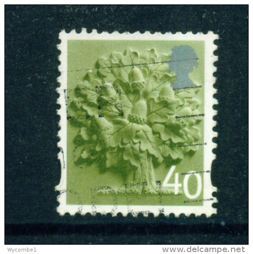 GREAT BRITAIN (ENGLAND)  -  2003+  Oak Tree  40p  Used As Scan - England