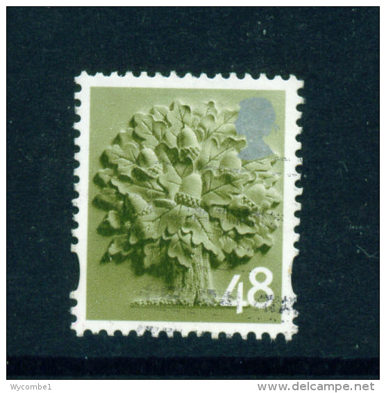 GREAT BRITAIN (ENGLAND)  -  2003+  Oak Tree  48p  Used As Scan - England
