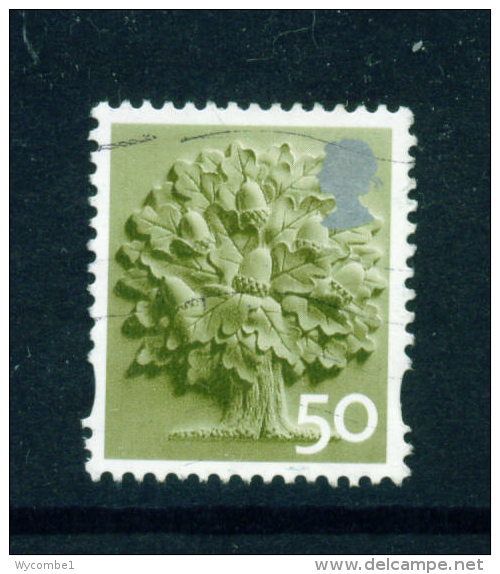 GREAT BRITAIN (ENGLAND)  -  2003+  Oak Tree  50p  Used As Scan - England