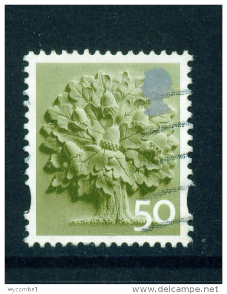 GREAT BRITAIN (ENGLAND)  -  2003+  Oak Tree  50p  Used As Scan - England