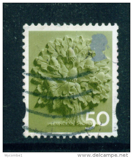 GREAT BRITAIN (ENGLAND)  -  2003+  Oak Tree  50p  Used As Scan - England