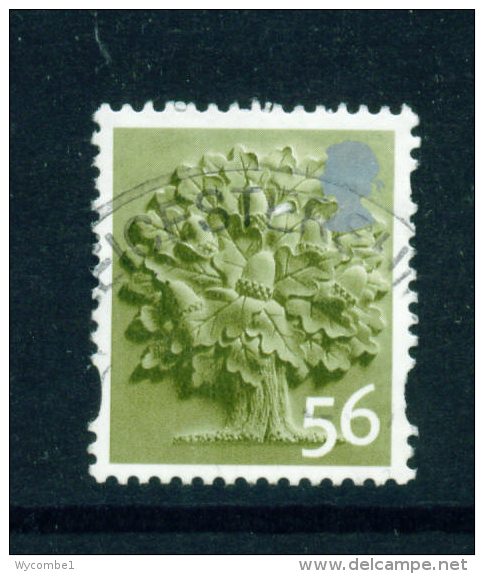 GREAT BRITAIN (ENGLAND)  -  2003+  Oak Tree  56p  Used As Scan - England