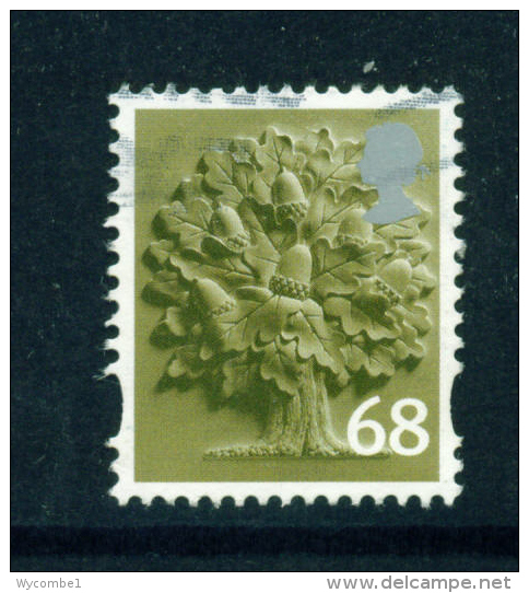 GREAT BRITAIN (ENGLAND)  -  2003+  Oak Tree  68p  Used As Scan - England