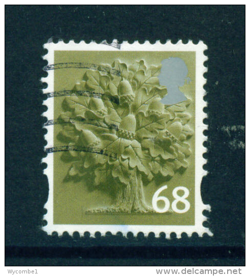 GREAT BRITAIN (ENGLAND)  -  2003+  Oak Tree  68p  Used As Scan - England