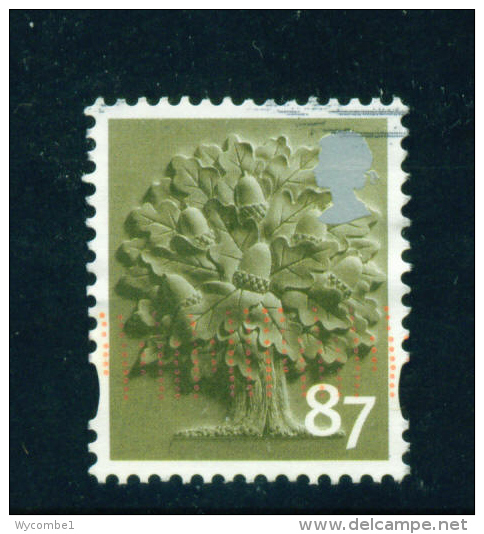 GREAT BRITAIN (ENGLAND)  -  2003+  Oak Tree  87p  Used As Scan - England