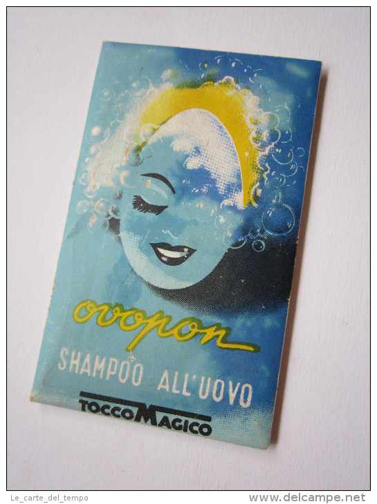 Bustina Nuova OVOPON Shampoo All'Uovo - Tocco Magico. Anni'50 - Prodotti Di Bellezza