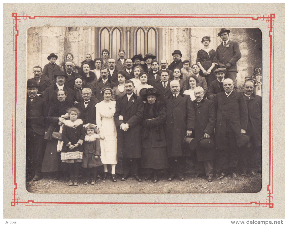 Photo Ancienne   Mariage    Photo Lambert  à MIREBEAU SUR BEZE    Côte D´or - Other & Unclassified