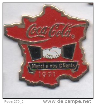 Coca Cola , Carte De France - Coca-Cola