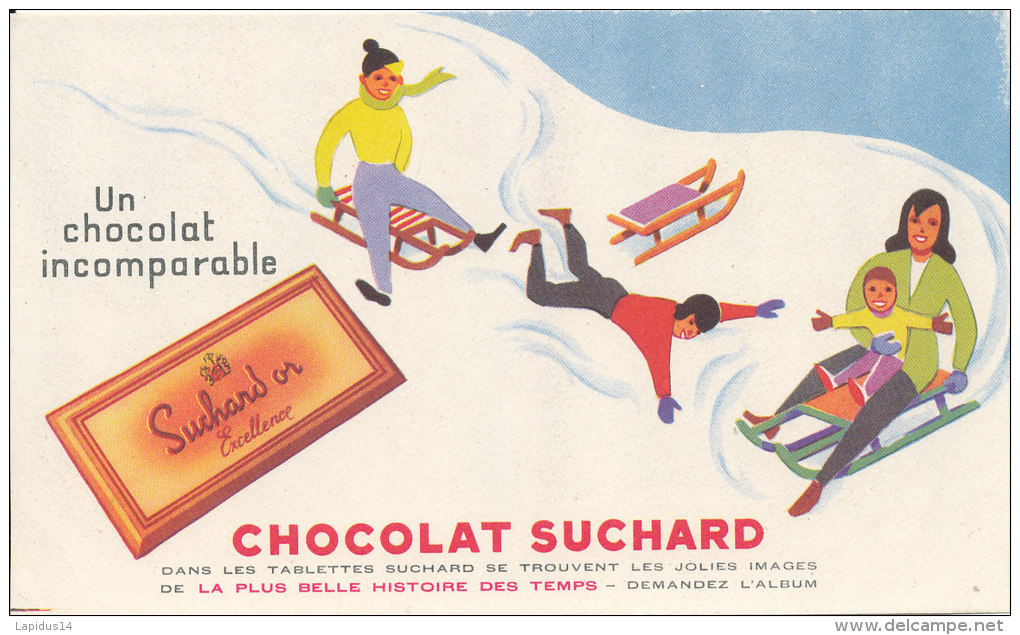 BU 1091 / BUVARD   CHOCOLAT SUCHARD - Kakao & Schokolade