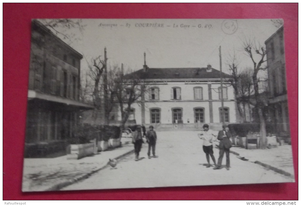 C P  Courpiere La Gare - Courpiere