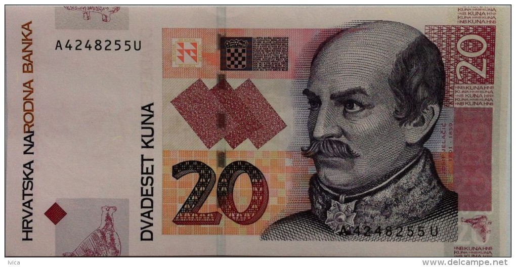 CROATIA - 20 Kuna - 2012 - UNC - Croatia