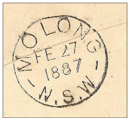 1887 NSW Yullundry Molong Sydney Department Of Mines - Used Stamps