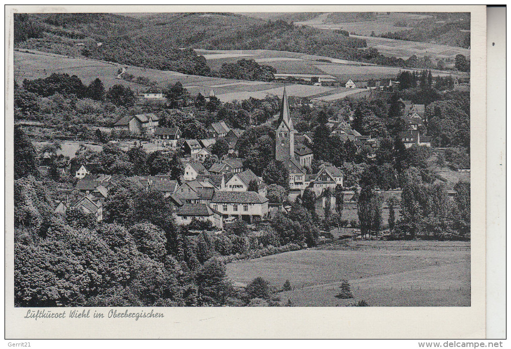 5276 WIEHL, Panorama, 1954 - Wiehl