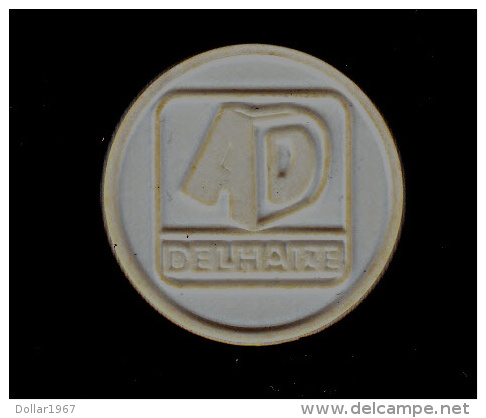 Plastiek Jeton - -Delhaize Belgium - Firma's