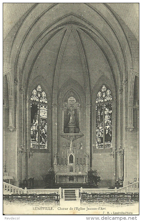 LUNEVILLE - Choeur De L'Eglise Jeanne D'Arc            -- Lunéville-Photo - Luneville