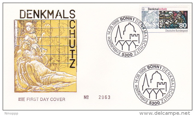 Germany 1986 Denkmal Schutz FDC - Other & Unclassified