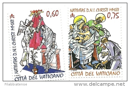 2012 - 1619/20 Natale   ++++++++++ - Unused Stamps