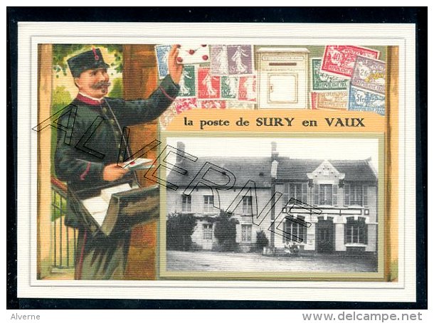 18   SURY  En  VAUX  ... La  POSTE .. Souvenir  Creation Moderne Série Limitée Et Numerotée 1 à 10 ... N° 2/10 - Autres & Non Classés