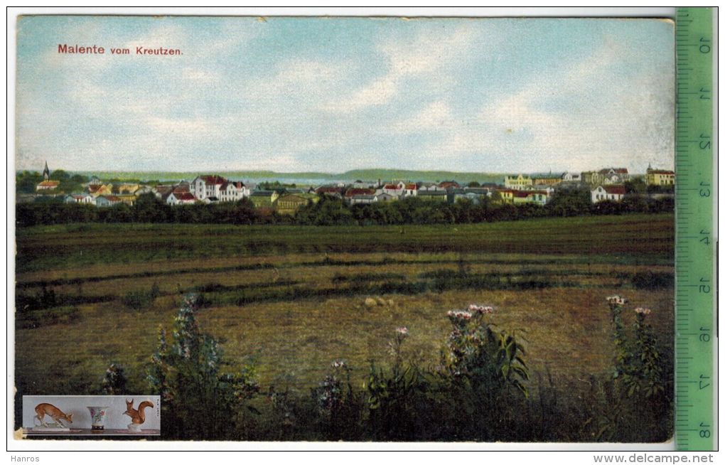 Malente Vom Kreutzen, 1913 -Verlag: Carl Raabe, Hamburg, FELD- POSTKARTE Ohne Frankatur, Mit Stempel - Malente-Gremsmuehlen