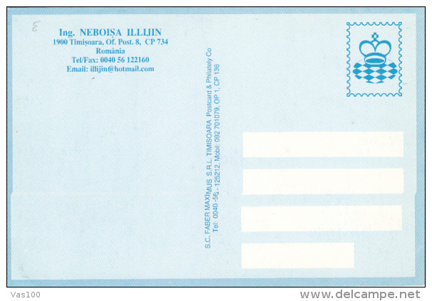 CPA CHESS, ECHECS, TIMISOARA TOURNAMENT - Schach