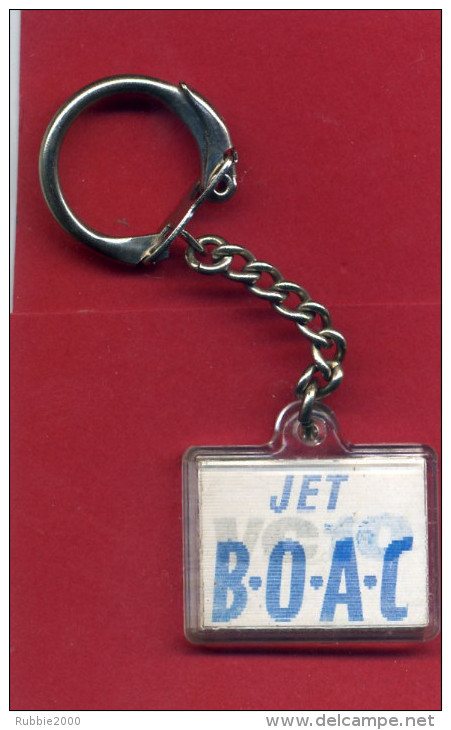 PORTE CLEFS BRITISH OVERSEAS AIRWAYS CORPORATION BOAC  JET VC 10 COMPAGNIE AERIENNE ANGLAISE - Advertisements