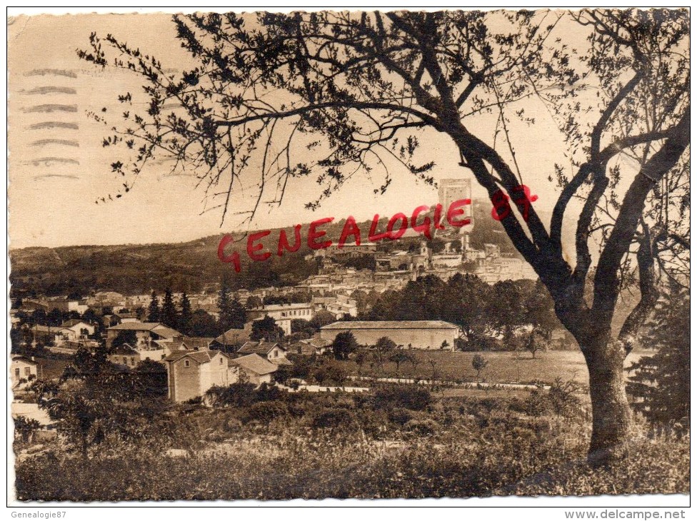 26 - CREST - PANORAMA DE LA VILLE - BEAU CACHET POSTAL NIMES 1941 - Crest