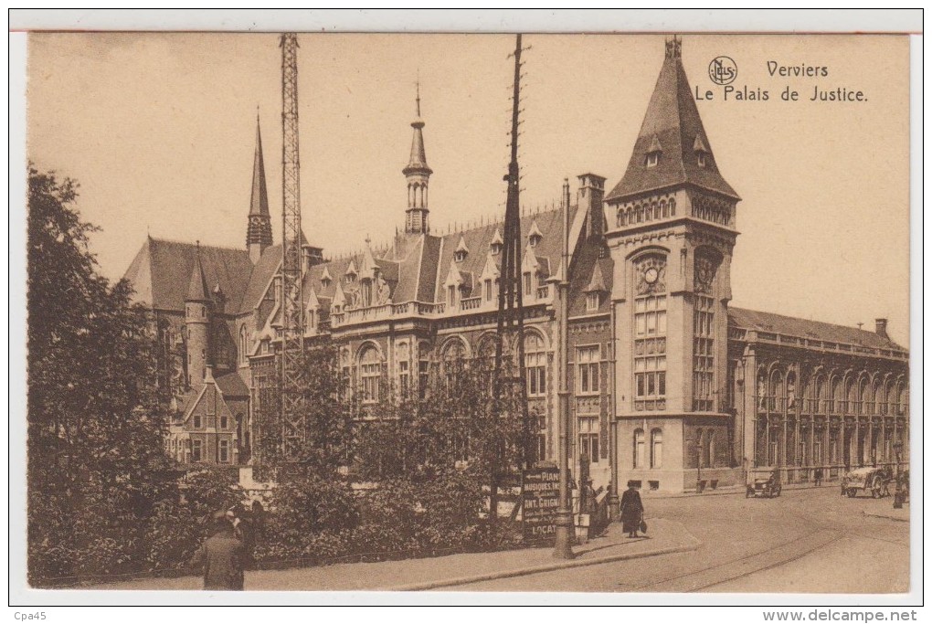 BELGIQUE   - VERVIERS -  Le Palais De Justice - Verviers