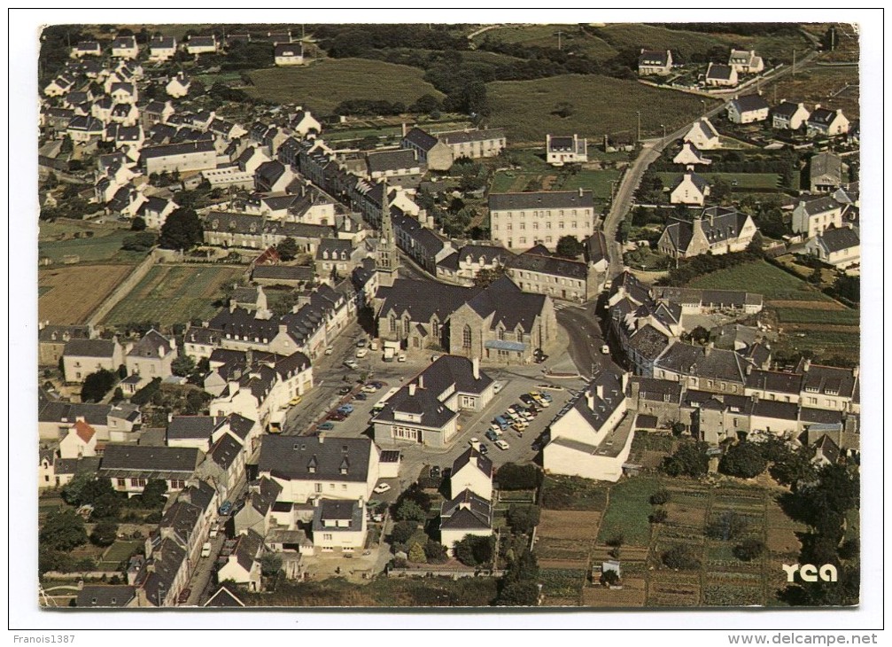 Ref 193 - Le Bourg De TREGUNC (vue AERIENNE ) - Trégunc