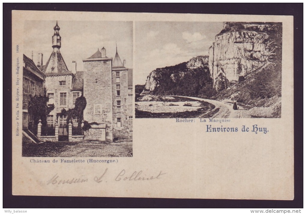 CPA Belgique - Liège - Environs De Huy - Château De FAMELETTE HUCCORGNE  - Carte Postale  // - Wanze