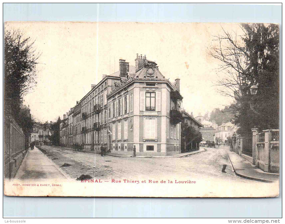 88 EPINAL - Rue Thiers Et Rue De La Louvière - Friville Escarbotin