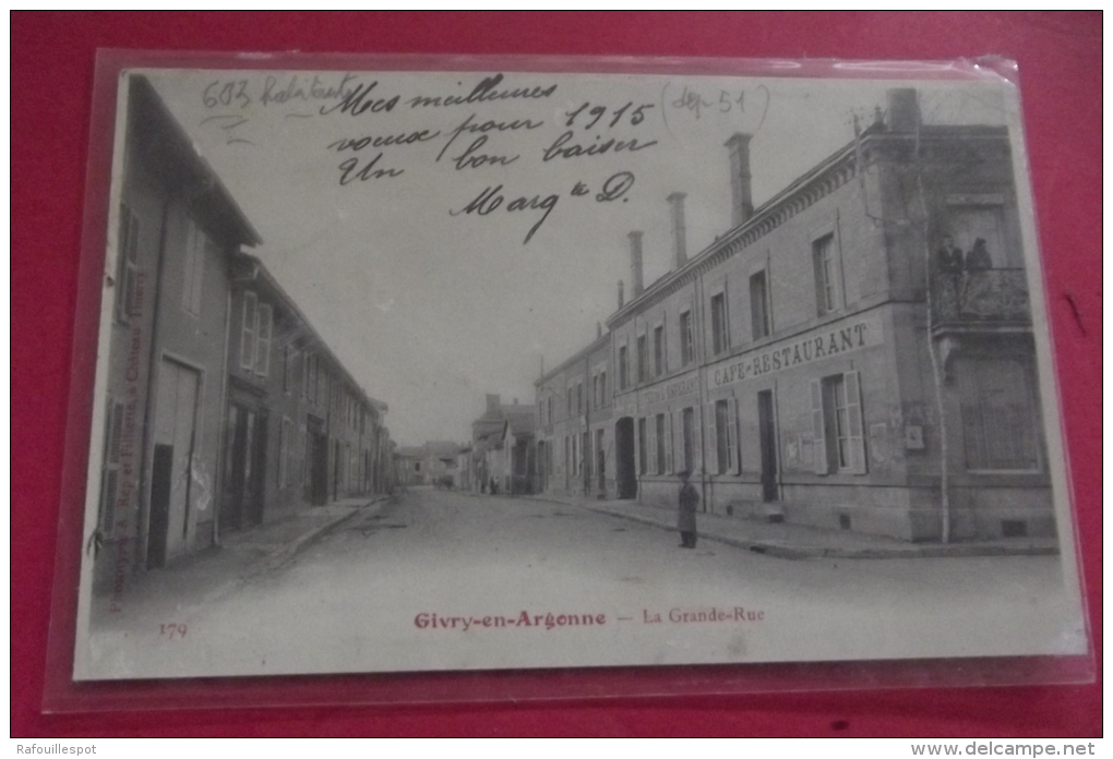 C P Givry En Argonne La Grande Rue - Givry En Argonne