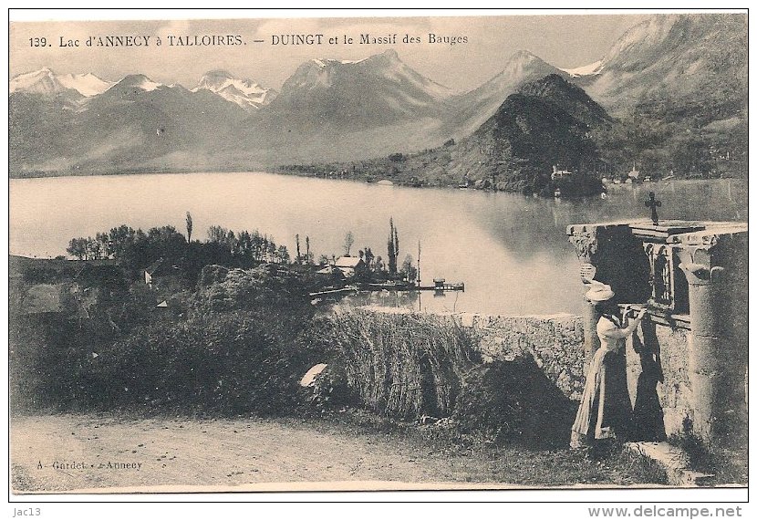 L53_449 - Lac D'Annecy à Talloires . 139 Duingt Et Le Massif Des Bauges - Talloires