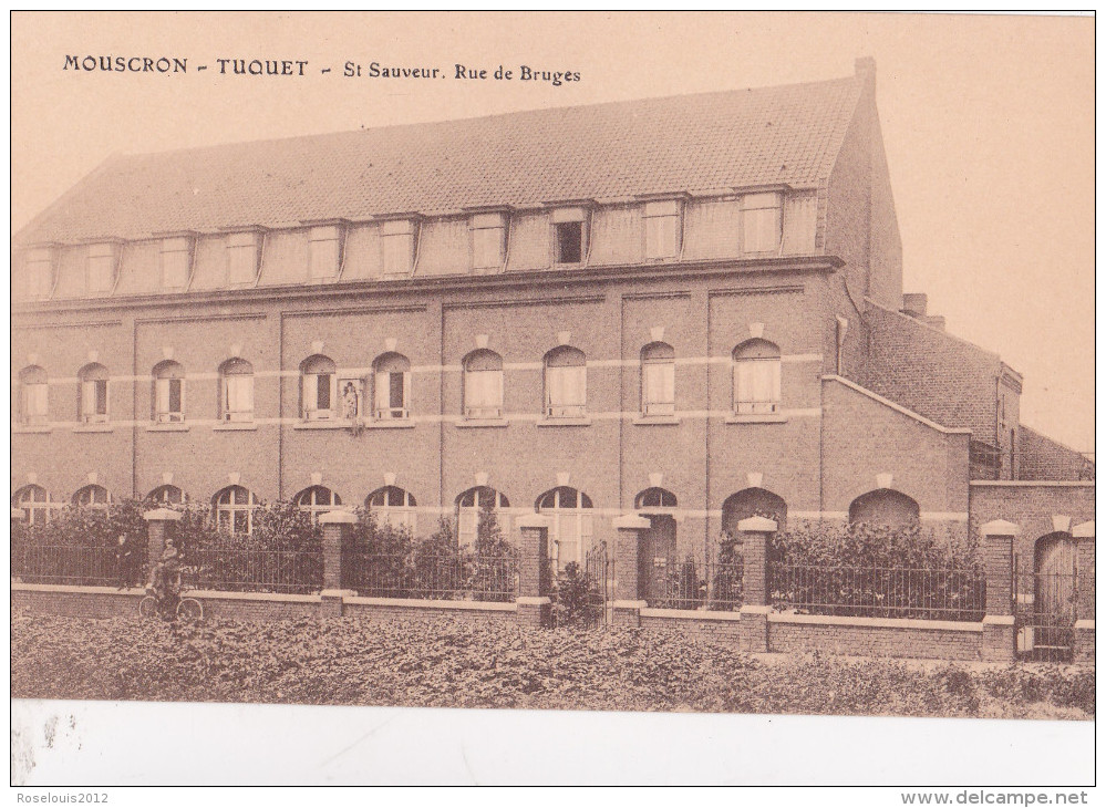 MOUSCRON - TUQUET : St Sauveur - Rue De Bruges - Mouscron - Moeskroen