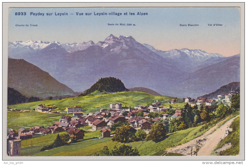 VD FEYDEY S/LEYSIN  Ungebraucht Phototypie NE #8933 - Fey